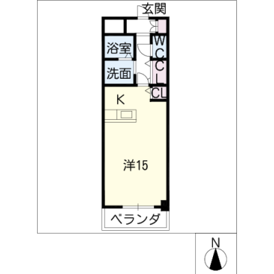 アルDEスリー岐阜鶉　105の間取り図