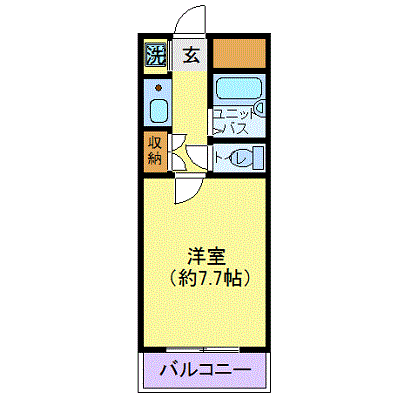 OneLife善行アクセス【★NET対応】の間取り図