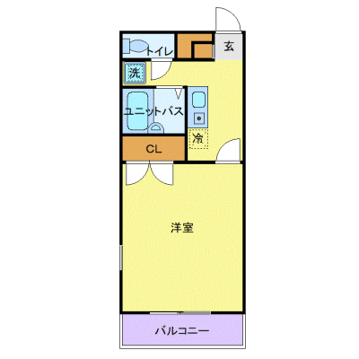 OneLife久里浜SOUTH【★浴室乾燥付】の間取り図