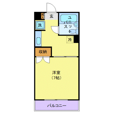 OneLife本厚木南口ステイ【★駅5分】の間取り図