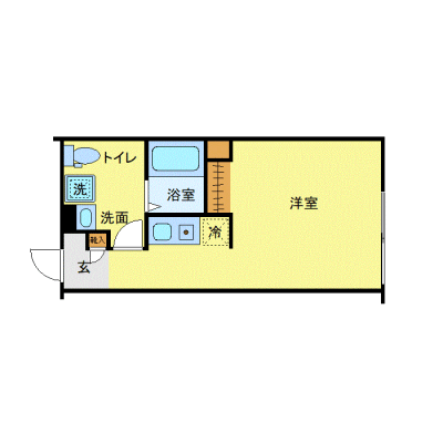 OneLife東尾久EAST【★独立洗面・浴室乾燥付！】の間取り図