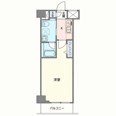 OneLife志村坂上2nd【★独立洗面・浴室乾燥付！】の間取り図
