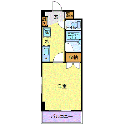 OneLife自由が丘サウス【★NET対応】の間取り図