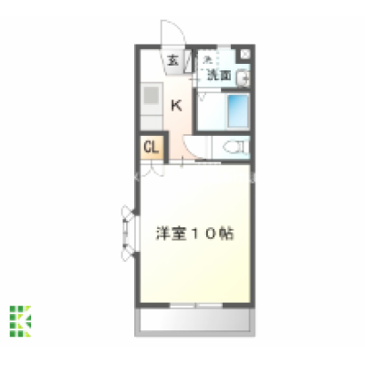 🚉JR・名鉄「豊橋駅」徒歩9分✨駅ビル・カルミア至近でお買い物至便🛒Wi-Fi無料🔏の間取り図