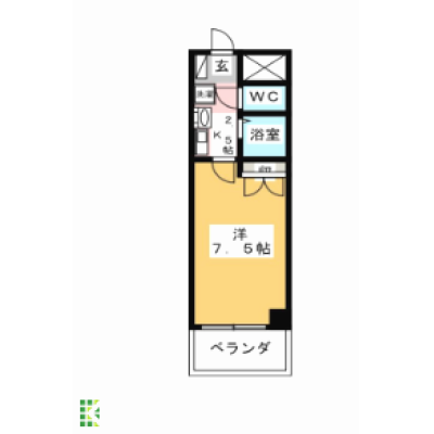 🚉総合ターミナル「豊橋駅」徒歩4分✨コンビニ徒歩2分＆駅ビル「カルミア」至近でお買い物至便🛒の間取り図