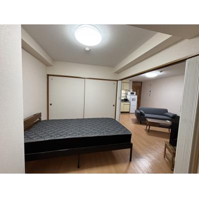 POROKARI旭川1条通Aエアコン/駐車場有/複数室の間取り図