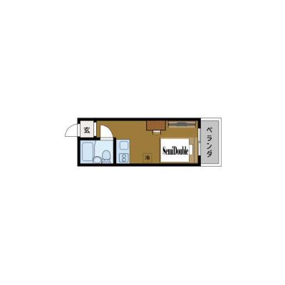 BraTTo塚口メゾン【大幅値下げ✨シークレットキャンペーン実施中】塚口駅まで徒歩8分｜設備良好♪　※空室なくなり次第終了（残り１室）の間取り図