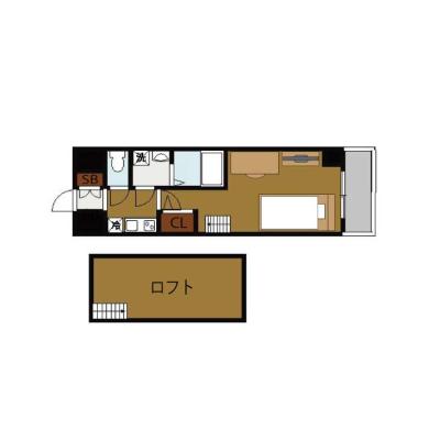 BraTTo栄デュアルレジェンド【即日対応・即日申込OK 👍】矢場町駅まで徒歩7分｜設備良好♪　※空室なくなり次第終了（残り１室）の間取り図
