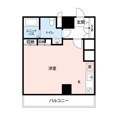 【🎉初期費用オフ｜お得なキャンペーン】【禁煙🚭/Wi-Fi無料🌐】マイナビSTAYアストリアN6　902の間取り図
