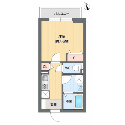 🌈新規オープンにつき表示賃料の半額！（１１月末まで）🌈◆パシオン神戸北１【岡場駅徒歩5分！築浅・ネット無料】の間取り図