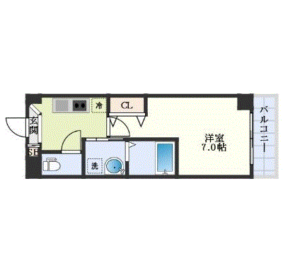 グッドステイ石橋阪大前南エールセカンド★【ハイクラス・設備充実】の間取り図