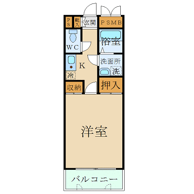 マンスリーリブマックス柏ステイ■『23平米』≪スタンダードシリーズ≫の間取り図