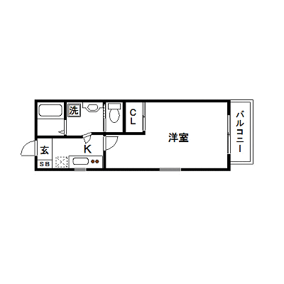 マンスリーリブマックス博多マキシマイズ■【NET対応・駅近】≪スタンダードシリーズ≫の間取り図