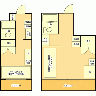 安心安全・快適便利、無線LAN完備のアルカディア岡山の間取り図
