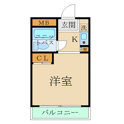 グッドステイ東船橋駅前□《駅２分》【ライト】の間取り図