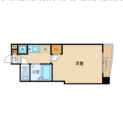 グッドステイ荻窪駅前弐番館■『セパレート・浴室乾燥付』【ベーシック】の間取り図