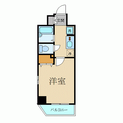 グッドステイ池袋西口プライムアクシア■【ベーシック】の間取り図
