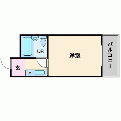 グッドステイ夙川公園★【ライト・JRさくら夙川駅１分・NET対応】の間取り図