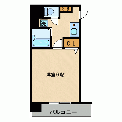 グッドステイ京都烏丸御池西■【ベーシック・NET対応】の間取り図