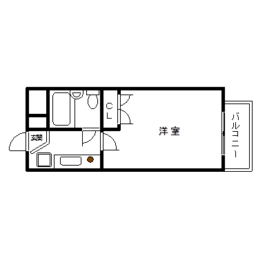 マンスリーリブマックス沖縄県庁前西■【NET対応】≪スマートシリーズ≫の間取り図