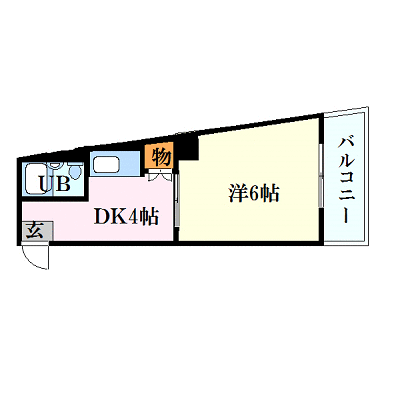 マンスリーリブマックス広島城東■【NET対応】≪スマートシリーズ≫の間取り図