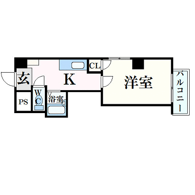 グッドステイ広島駅前WEST■【ベーシック・駅5分・NET対応】の間取り図