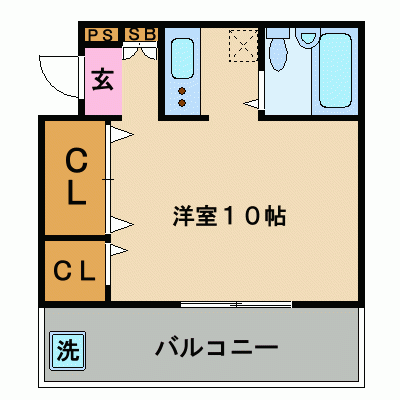 グッドステイ那覇三原シャルム■【ライト・NET無料】の間取り図