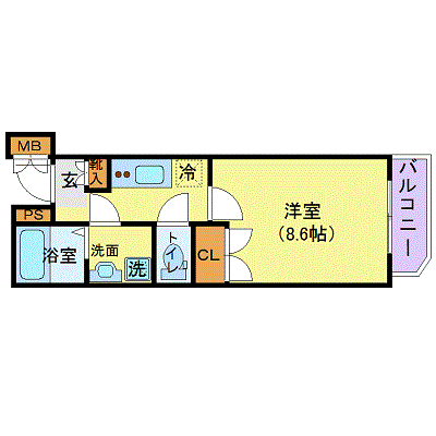グッドステイ上馬・三軒茶屋■【ハイクラス】の間取り図