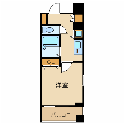 グッドステイ代々木北参道ステーションフロント■【ハイクラス・駅近3分・浴室乾燥機】の間取り図