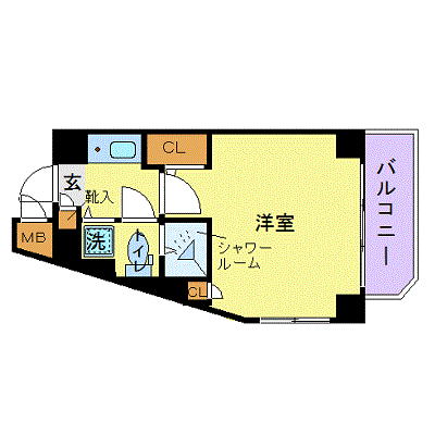 グッドステイ荻窪青梅街道□【ベーシック】の間取り図