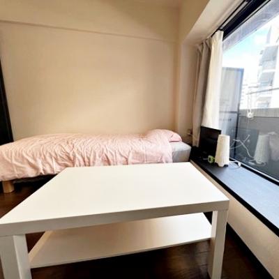 🎖️🚊博多駅・天神⇔Ｗアクセス＝🌈　《禁煙🚭》　◤バス・トイレ別◢　ピュアドーム天神アネックス＠B　💮福岡大丸・キャナルシティ博多・ＪＲ博多シティ💮の間取り図