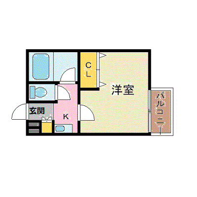 グッドステイ青木■【ベーシック・駅4分・NET対応】の間取り図