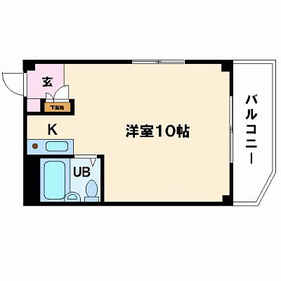 グッドステイ芦屋大桝町■【ライト・駅３分】の間取り図