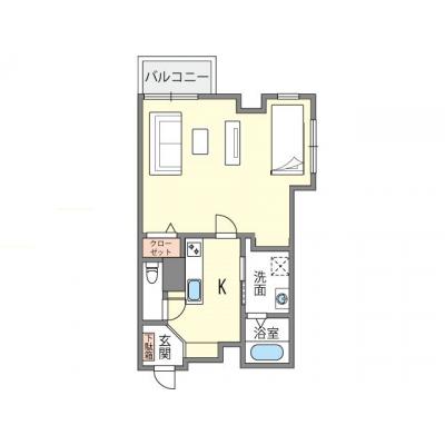フォレストテラス県庁口　Cの間取り図