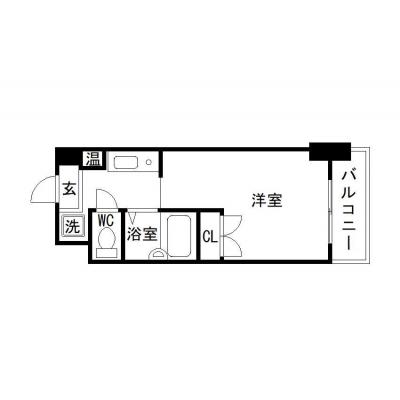 OneLife恵比寿ロワール【★バストイレ別、〇恵比寿プライムスクエアまで徒歩圏内】の間取り図