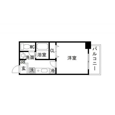 OneLife浅草橋エフ【★室内見学可（※空室状況により、応相談）】の間取り図