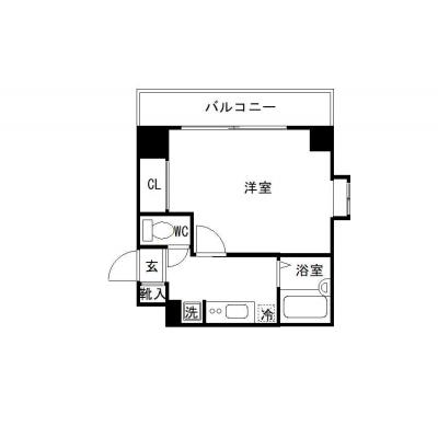 OneLife東中野エクストラ【★新宿まで好アクセス　★オートロック】の間取り図