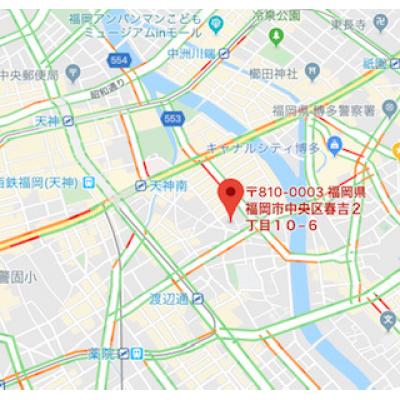 モントーレ天神　E　　 【🚘🅿　敷地内駐車場要空確認】　　🚭禁煙　　　　【法人契約】の地図画像