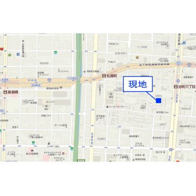 「谷町6丁目駅」徒歩2分｜公園前の閑静な住環境の地図画像