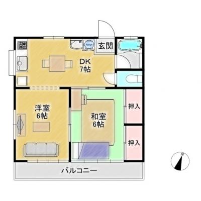 Bizroom／グリーンハイツ黒須【環境◎】家族利用なら最大４名まで利用可能！の地図画像