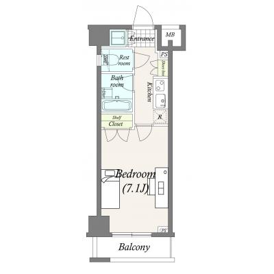 【TM新宿パークサイド/SD2】駅近徒歩1分・ネットWi-Fi無制限無料・外国語対応可・テレワークにも♪の地図画像