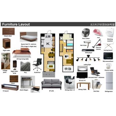 【D-roomStay伏見1LDK（メゾネットタイプ70㎡）】-カスタリア伏見-の地図画像