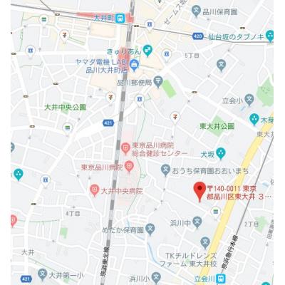 ●S-FITステイ大井町Ⅰ【スタイリッシュシリーズ】法人ご担当者様、諸条件ご相談ください●の地図画像