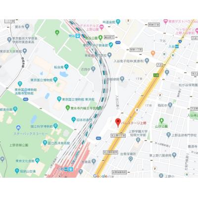 ●S-FITステイ上野【スタイリッシュシリーズ】法人ご担当者様、諸条件ご相談ください●の地図画像