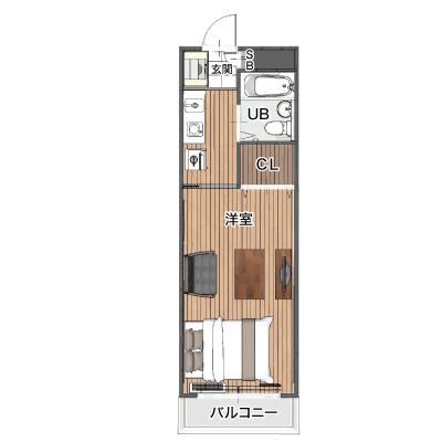 レントライフマンスリー本厚木幸町D【契約・事務手数料無料！】の地図画像