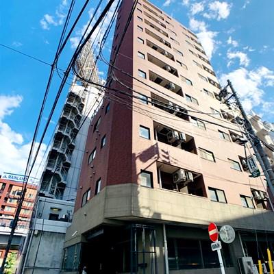 [六本木交差点至近]マンスリー17A：1R、33平米(2階)の地図画像