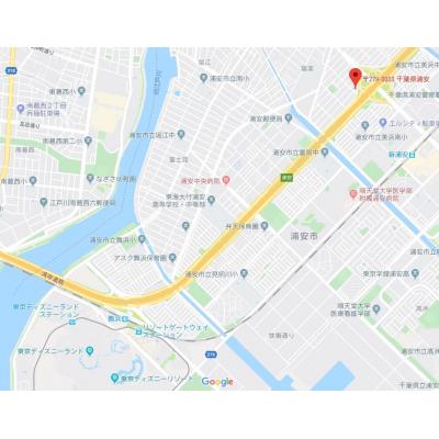 ☆ONEBAG新浦安　研修等に是非ご利用ください♪☆の地図画像