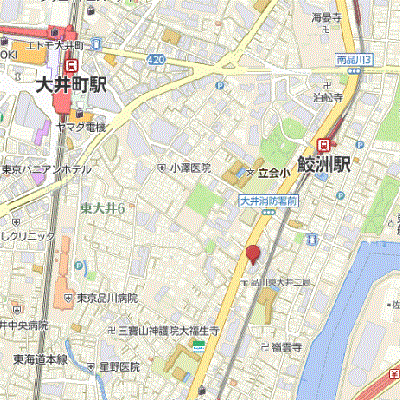 マンスリーリブマックス大井町EAST■≪スマートシリーズ≫の地図画像