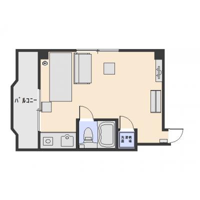 🏅〚最安値・プライス保証〛🌈🌈　リノベーション・角部屋　🌈🌈　天神駅まで徒歩5分✤✤アライドワン天神ノース＠C✤の地図画像