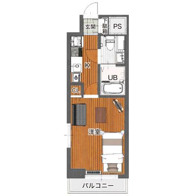 レントライフマンスリー新横浜駅前B【契約・事務手数料無料！】の地図画像